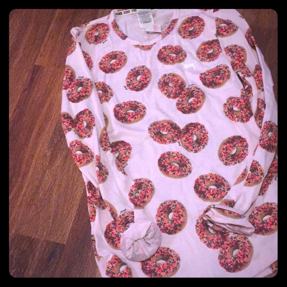 Xs PINK pj top.